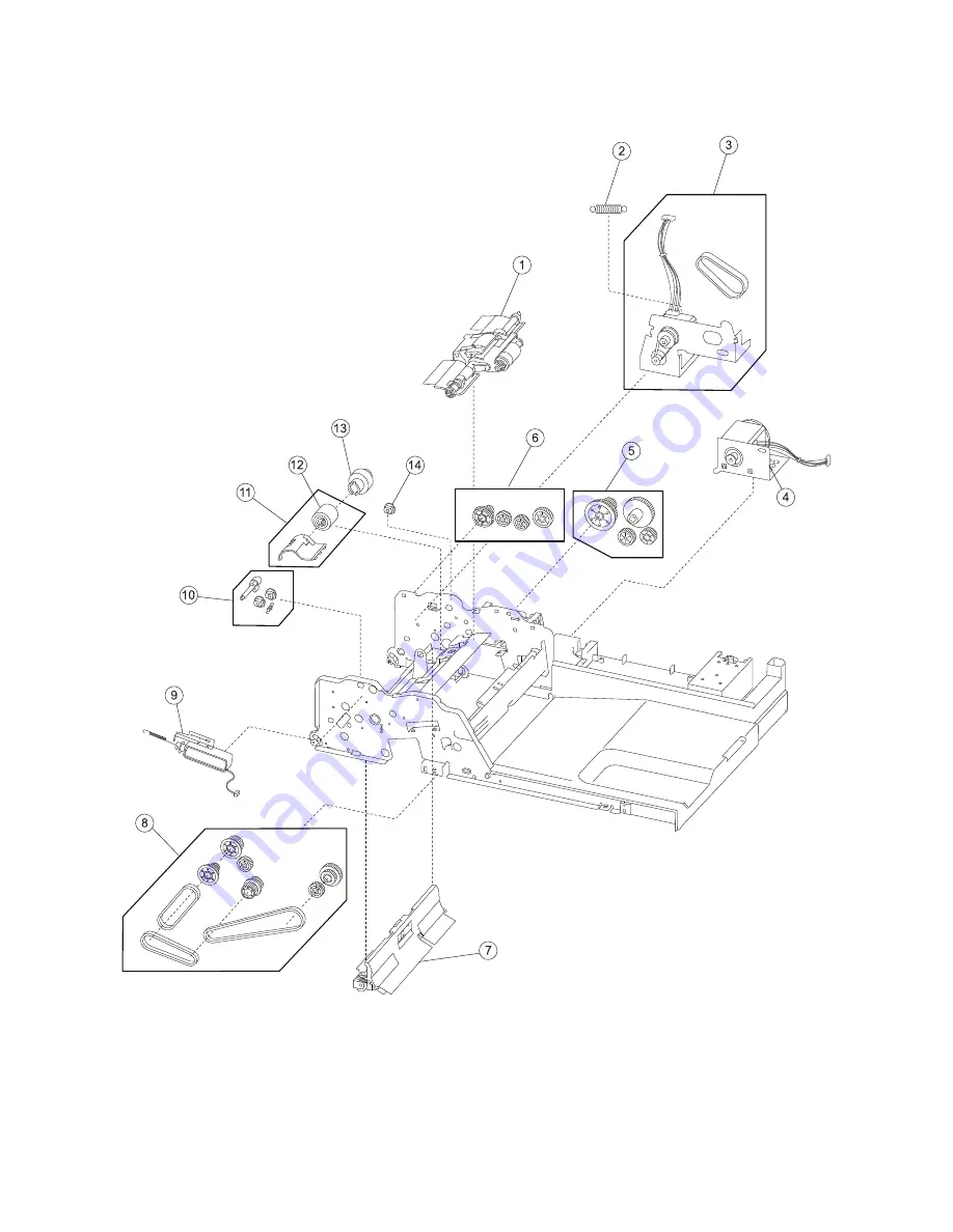 Lexmark 7462 series Скачать руководство пользователя страница 599