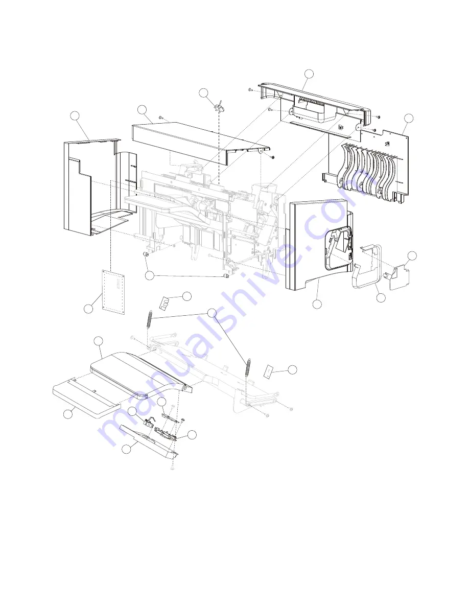 Lexmark 7462 series Service Manual Download Page 619