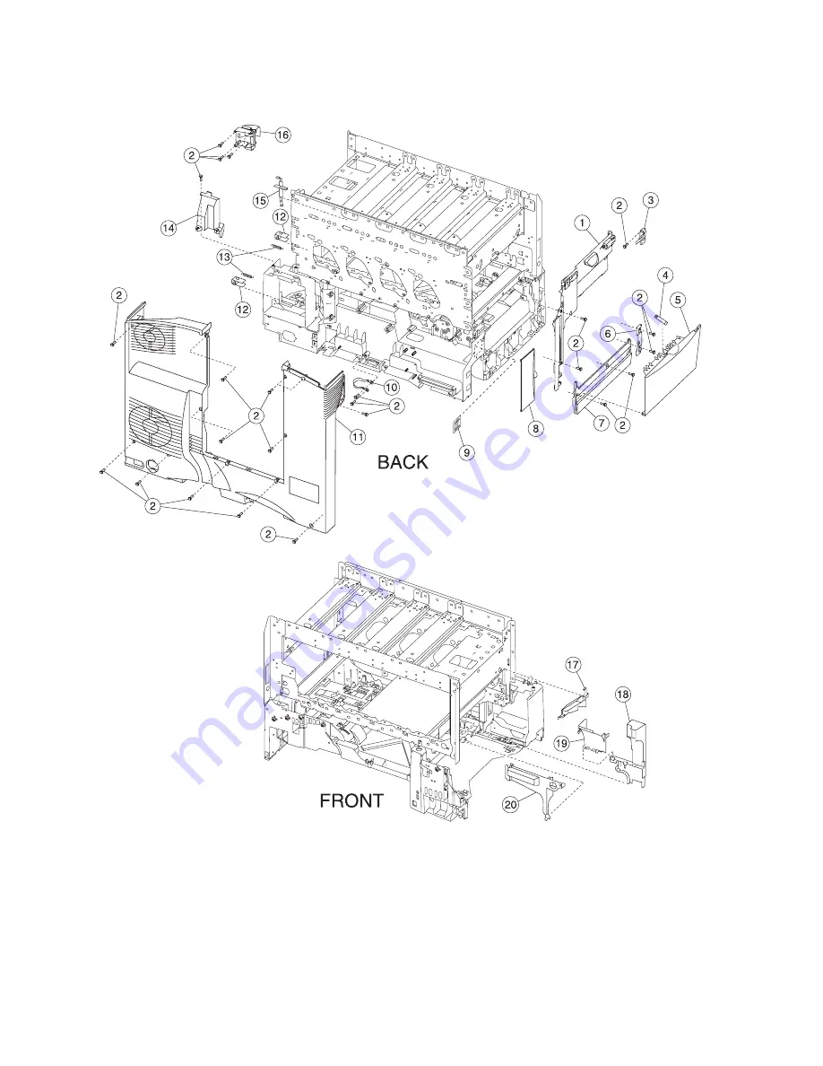 Lexmark C 760 Service Manual Download Page 5