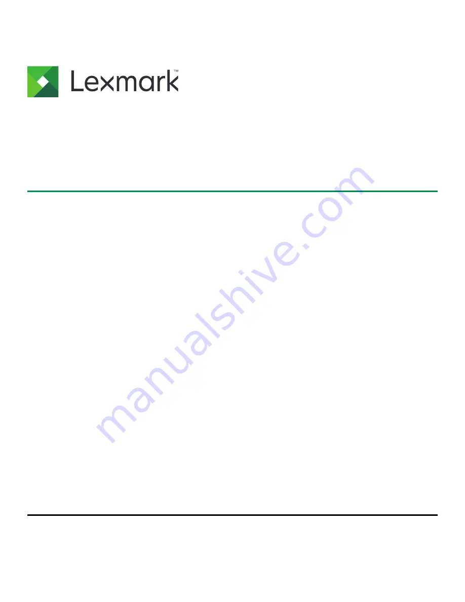 Lexmark C3426dw User Manual Download Page 1