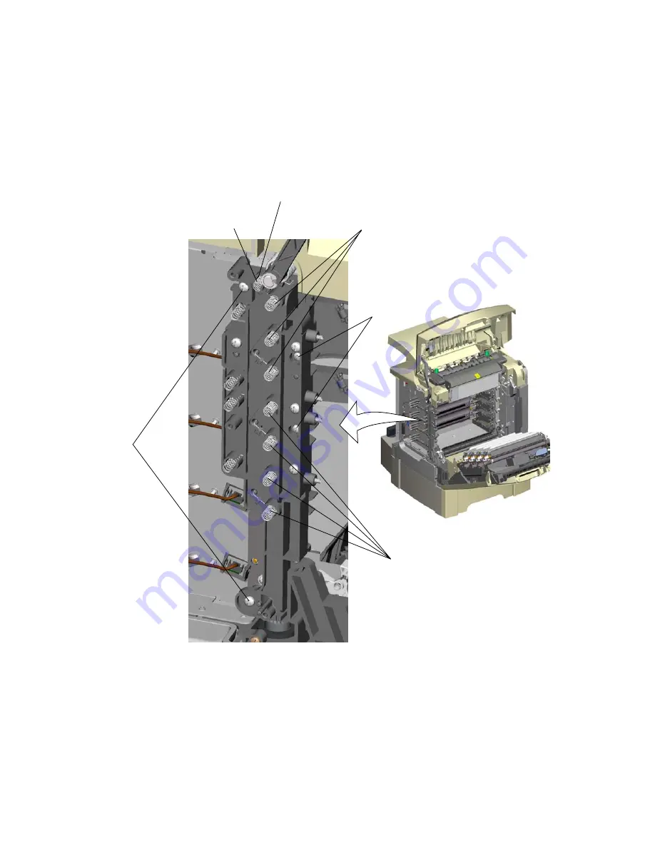 Lexmark C520 Series Service Manual Download Page 211