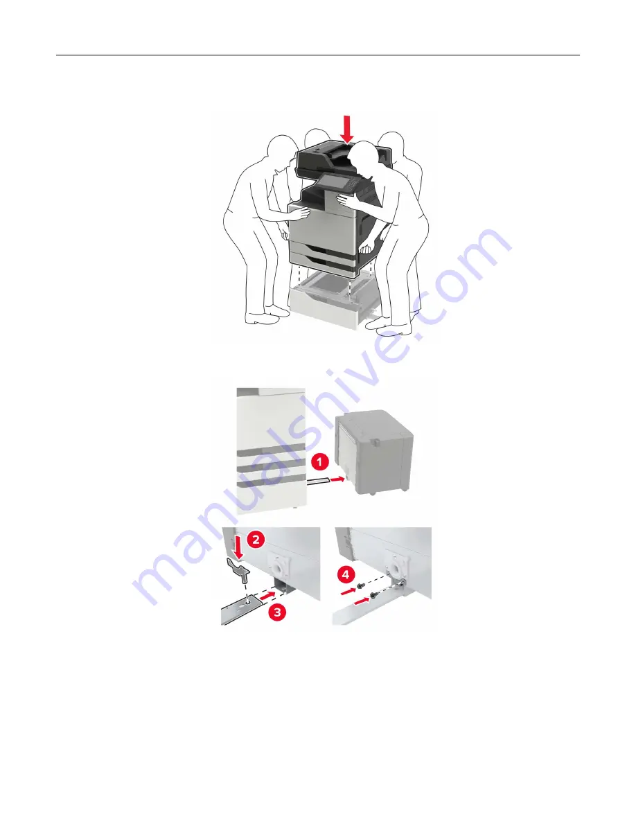 Lexmark CX920 Скачать руководство пользователя страница 293