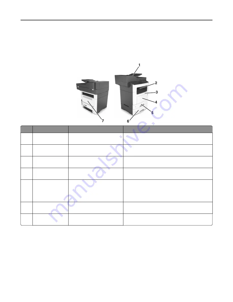 Lexmark MX410 Series User Manual Download Page 223