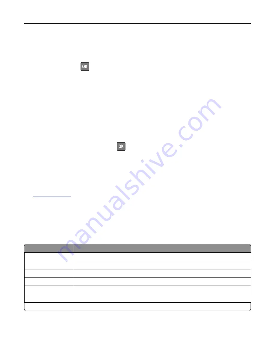 Lexmark MX410 Series User Manual Download Page 244