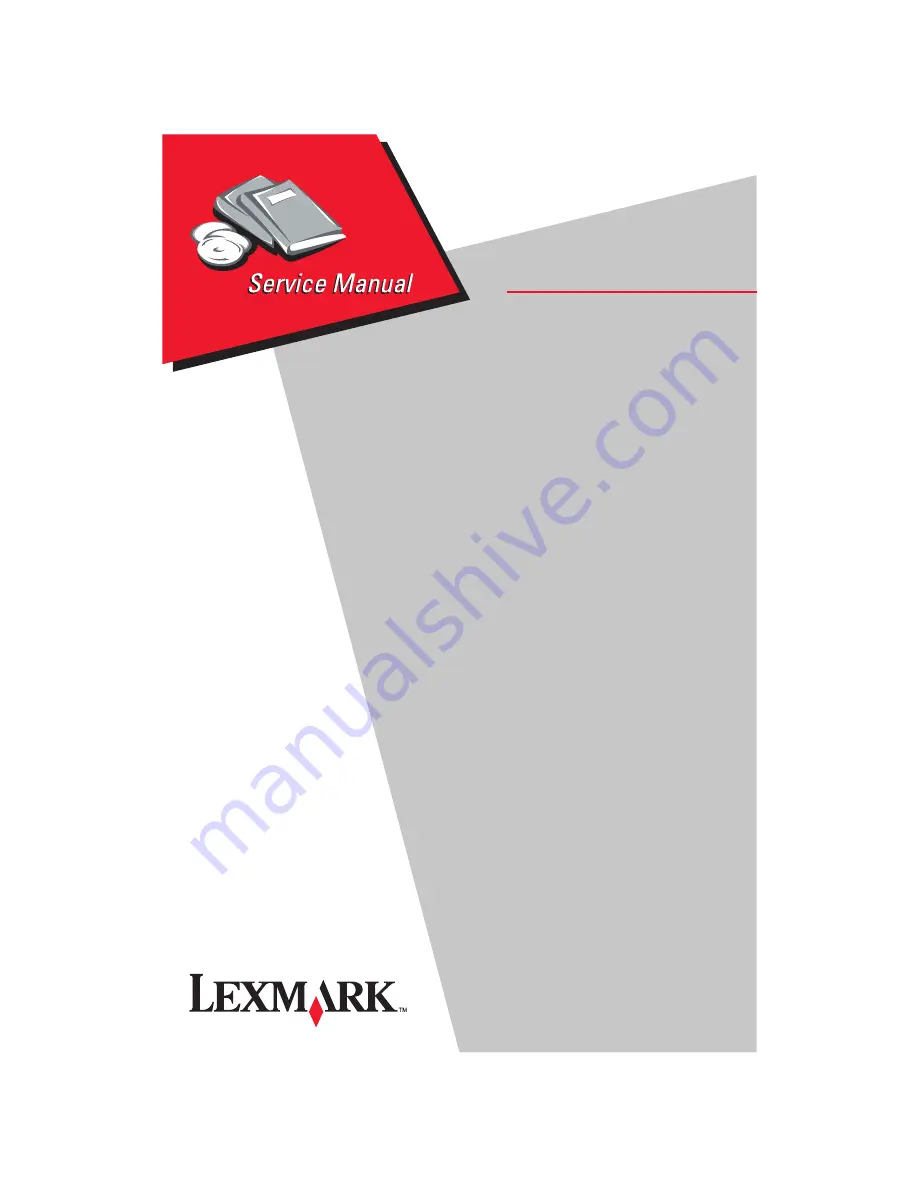 Lexmark Optra Color 1200 Service Manual Download Page 1