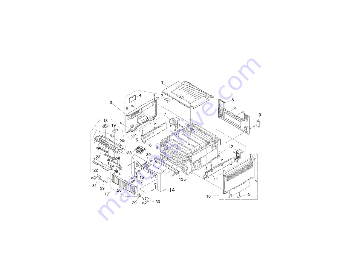 Lexmark Optra Color 1200 Service Manual Download Page 202