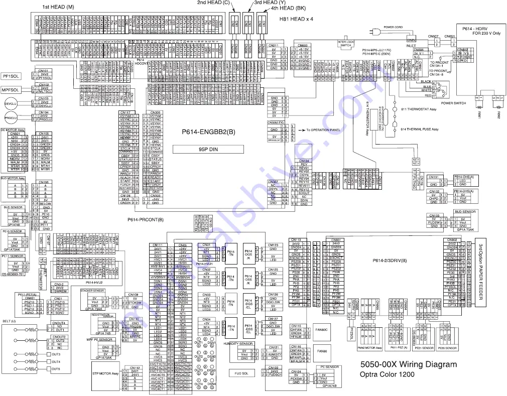 Lexmark Optra Color 1200 Service Manual Download Page 245