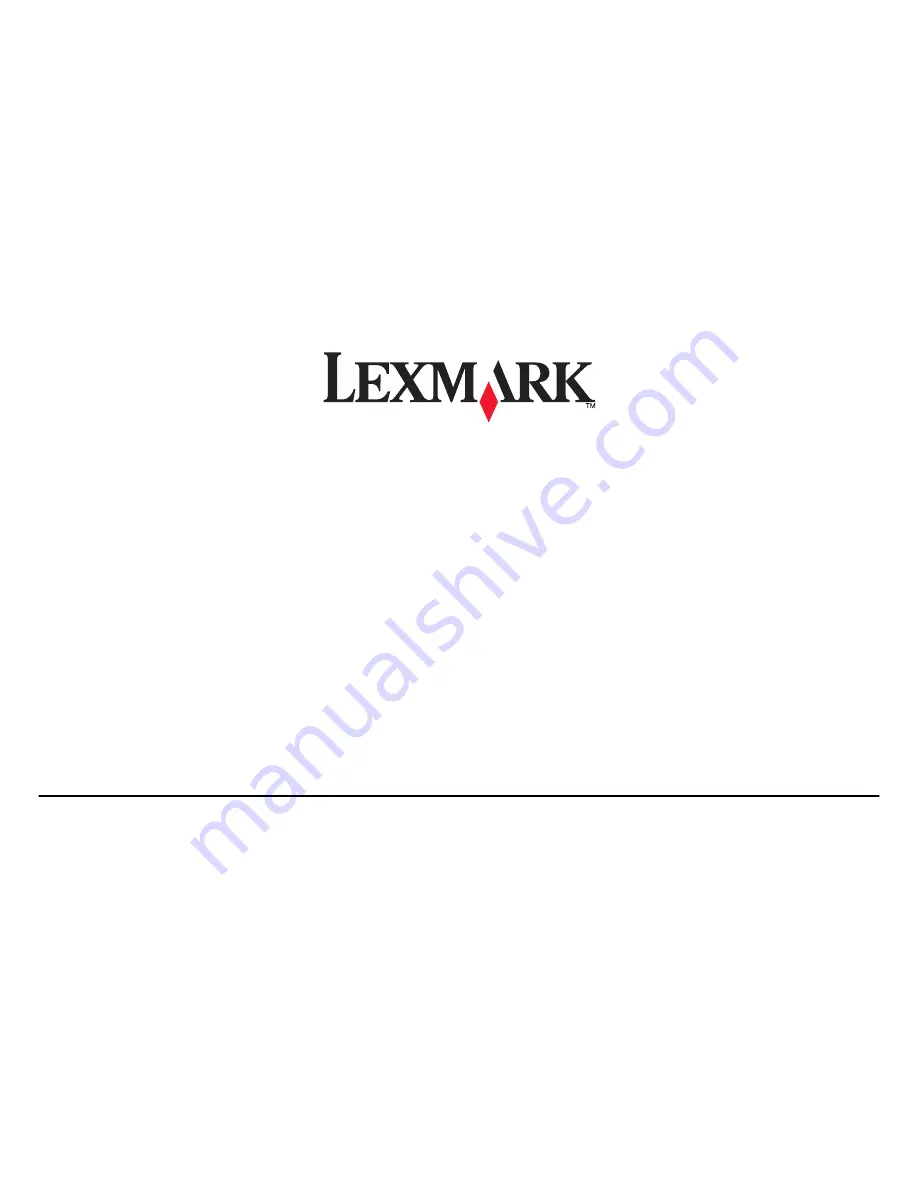 Lexmark Pro910 Series Quick Reference Manual Download Page 1