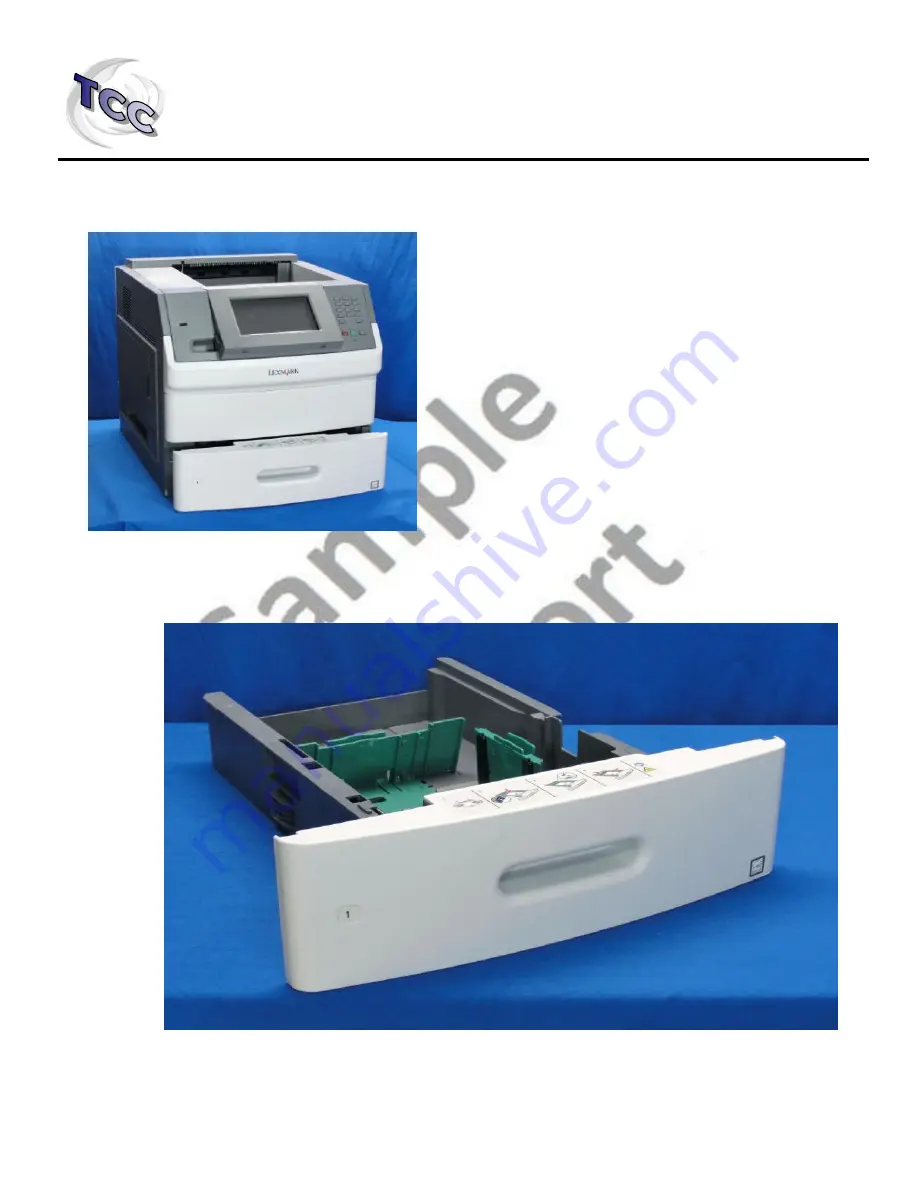 Lexmark T656DNE Manual Download Page 70