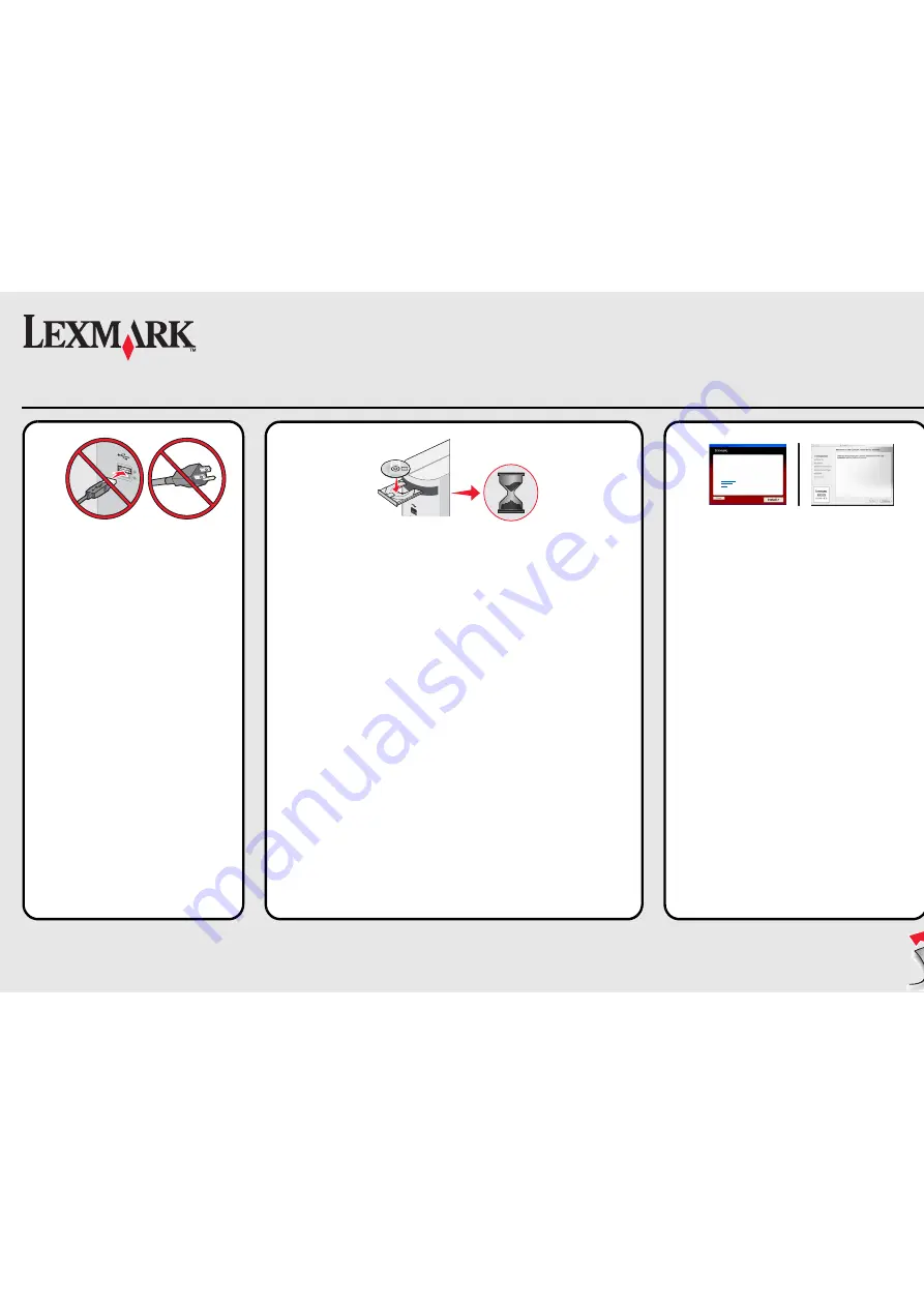 Lexmark X 2600 Quick Setup Download Page 1