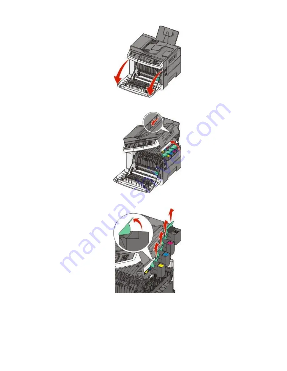 Lexmark X54 Series Maintenance Manual Download Page 23