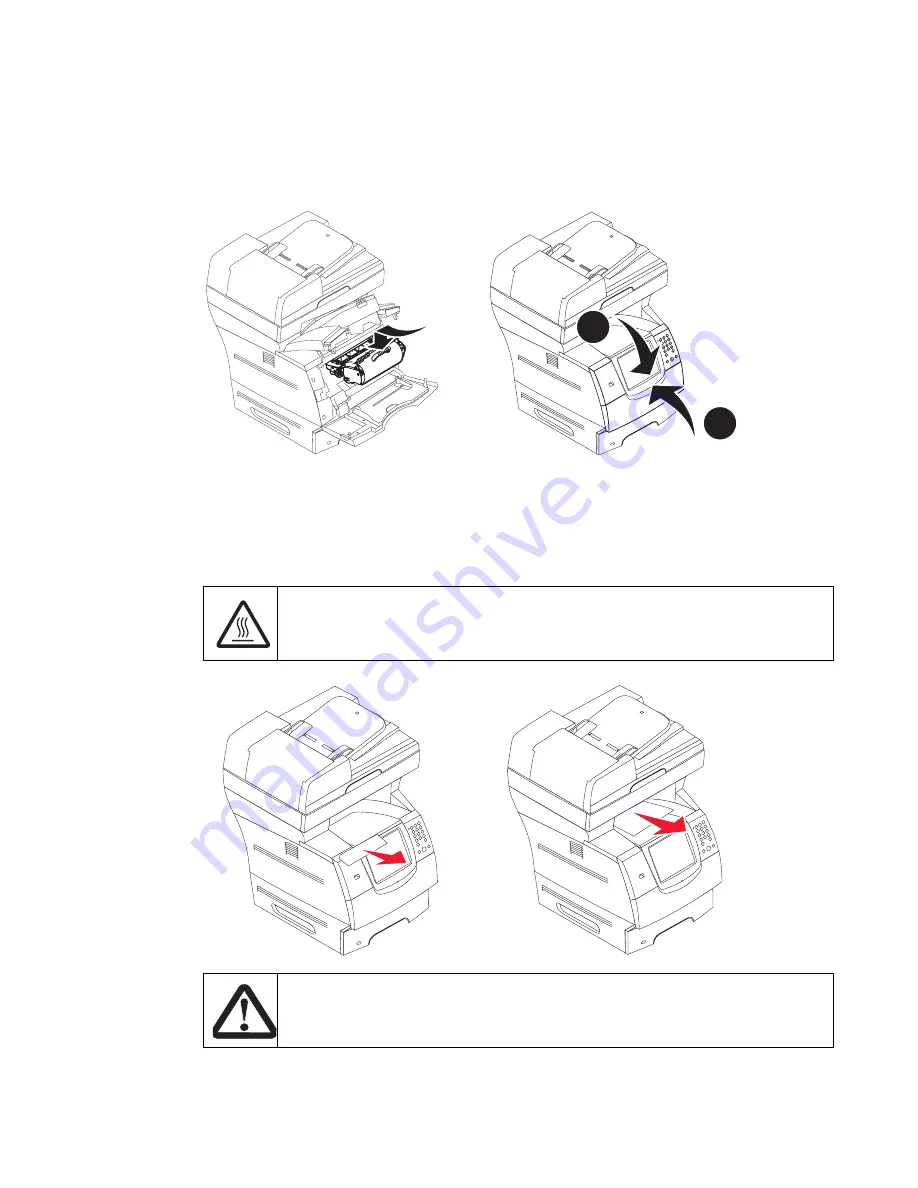 Lexmark X642E Service Manual Download Page 257