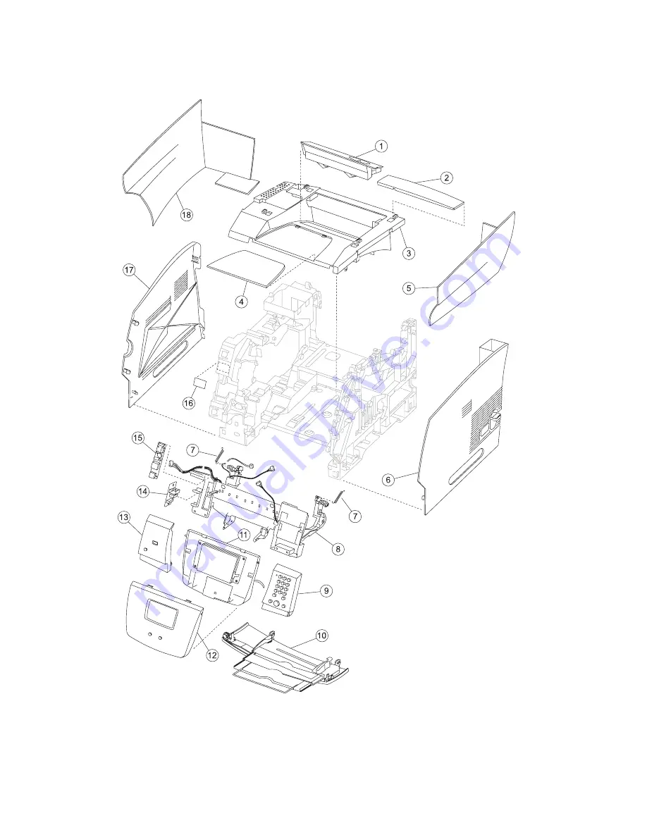 Lexmark X642E Service Manual Download Page 438