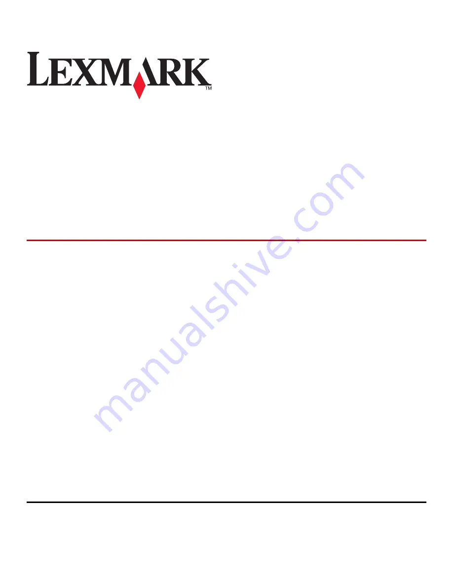 Lexmark X651 MFP Reference Download Page 1