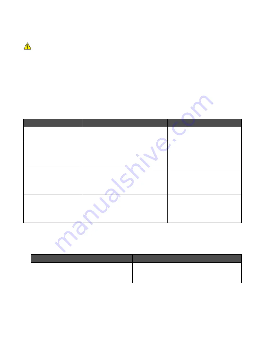 Lexmark x9350 User Manual Download Page 18