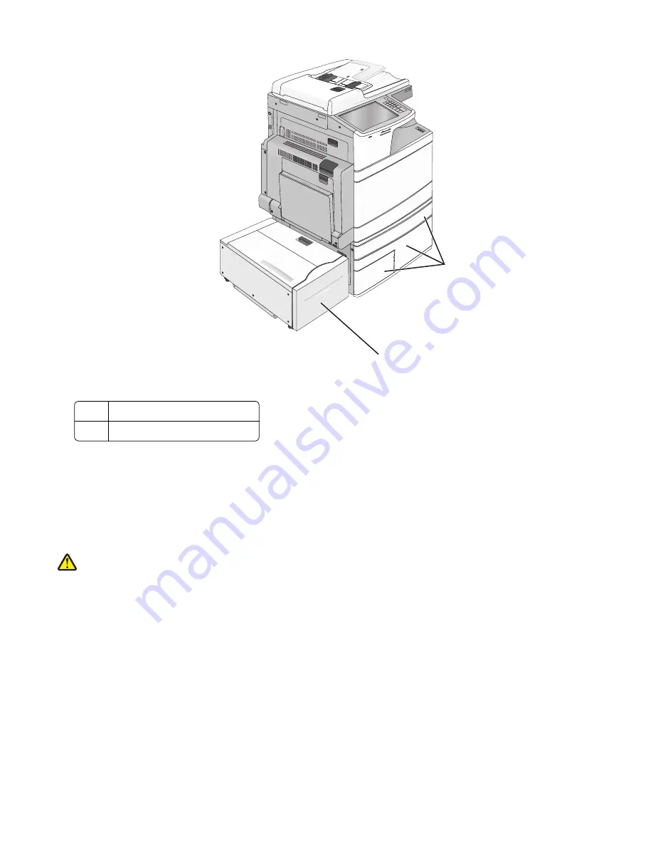 Lexmark X950 Series User Manual Download Page 52