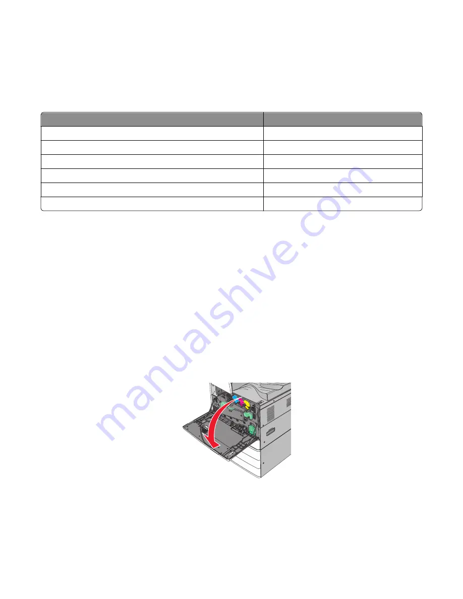 Lexmark X950 Series User Manual Download Page 249