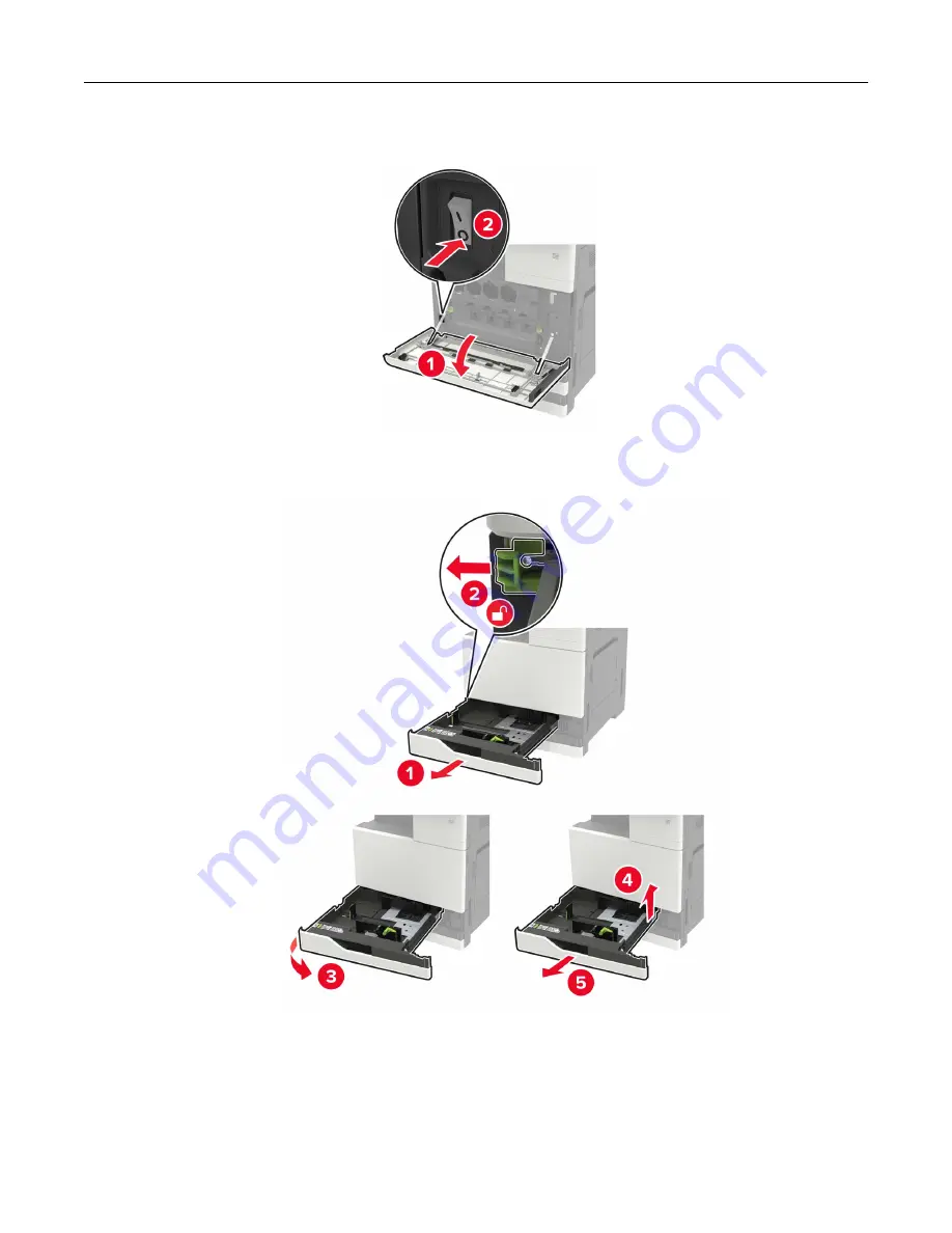 Lexmark XC9225 Скачать руководство пользователя страница 184