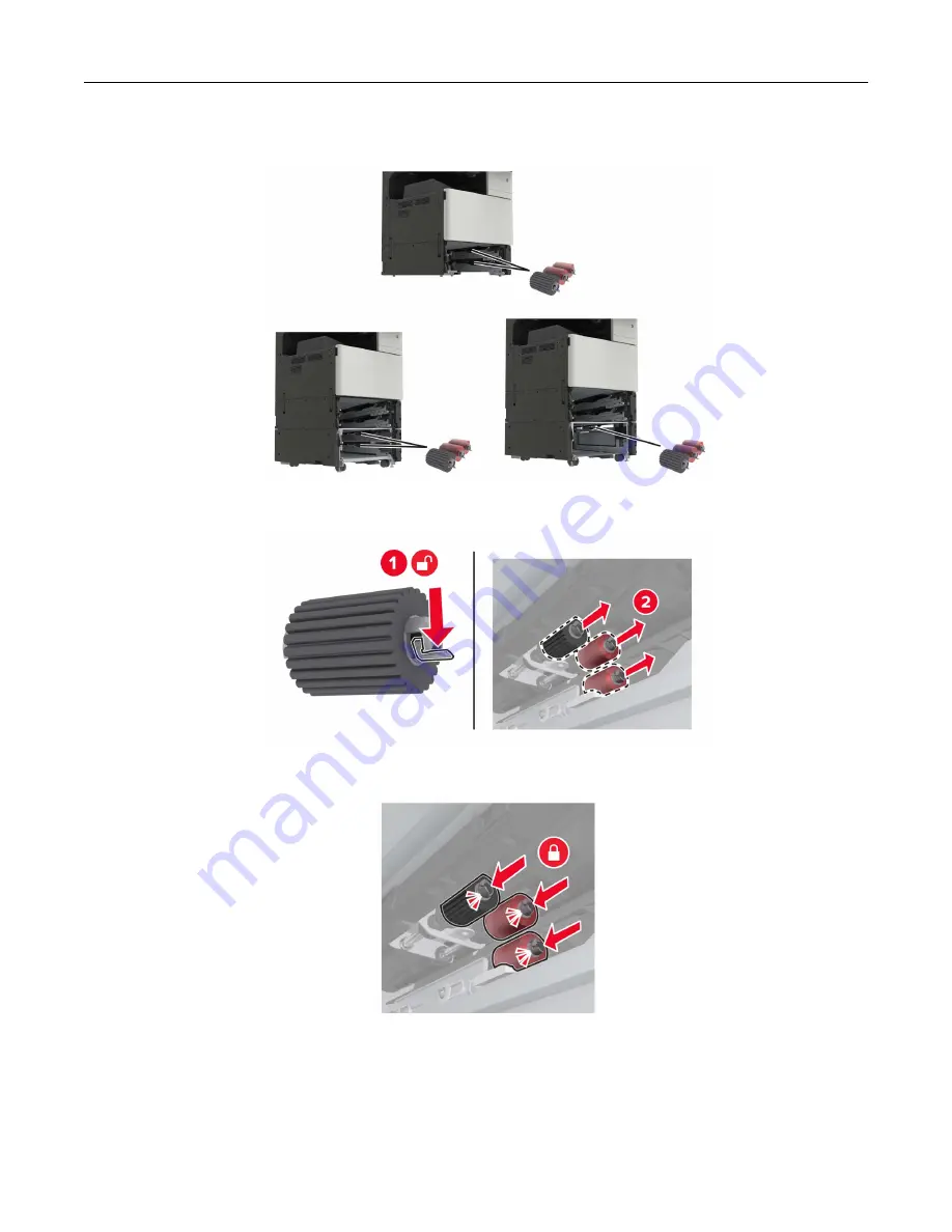 Lexmark XC9225 User Manual Download Page 187