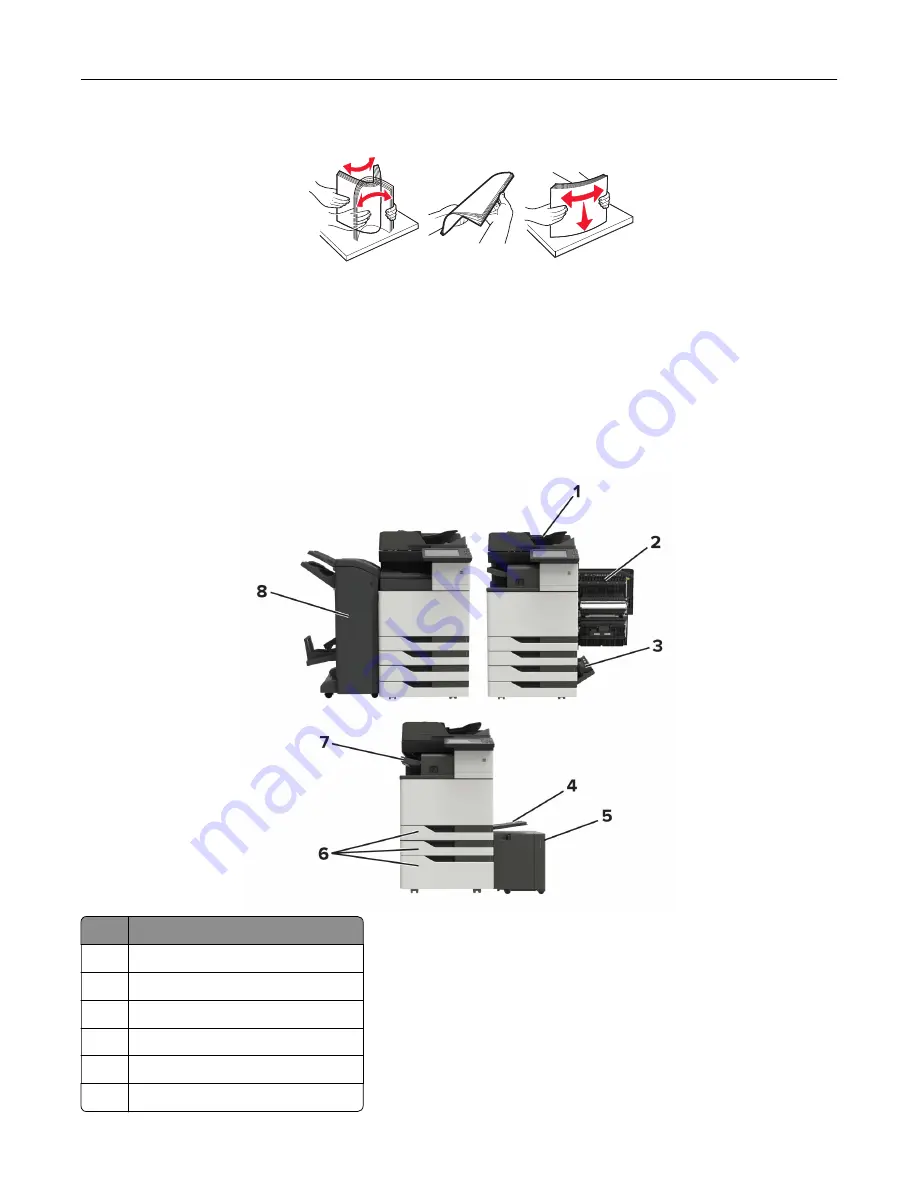 Lexmark XC9225 Скачать руководство пользователя страница 206