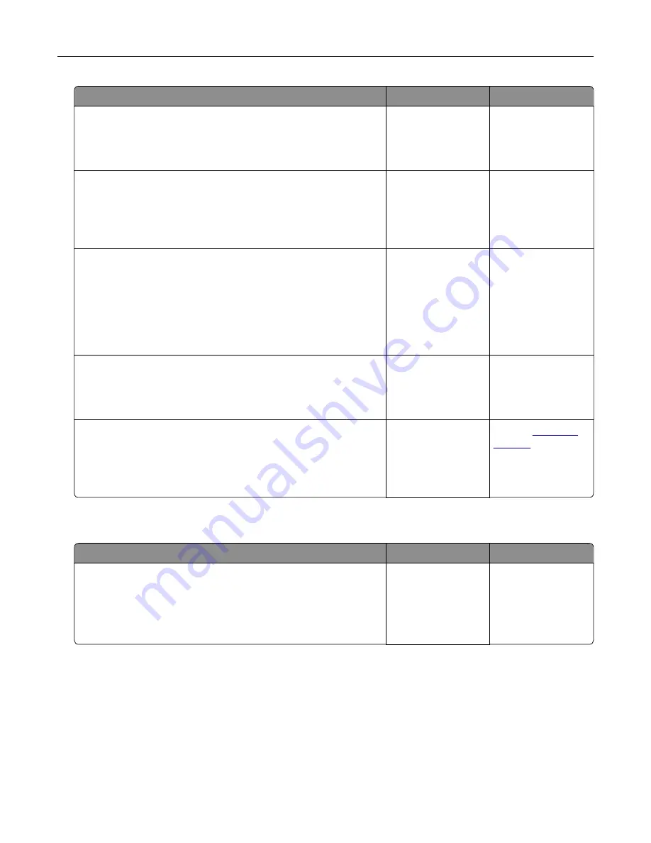 Lexmark XC9225 User Manual Download Page 258