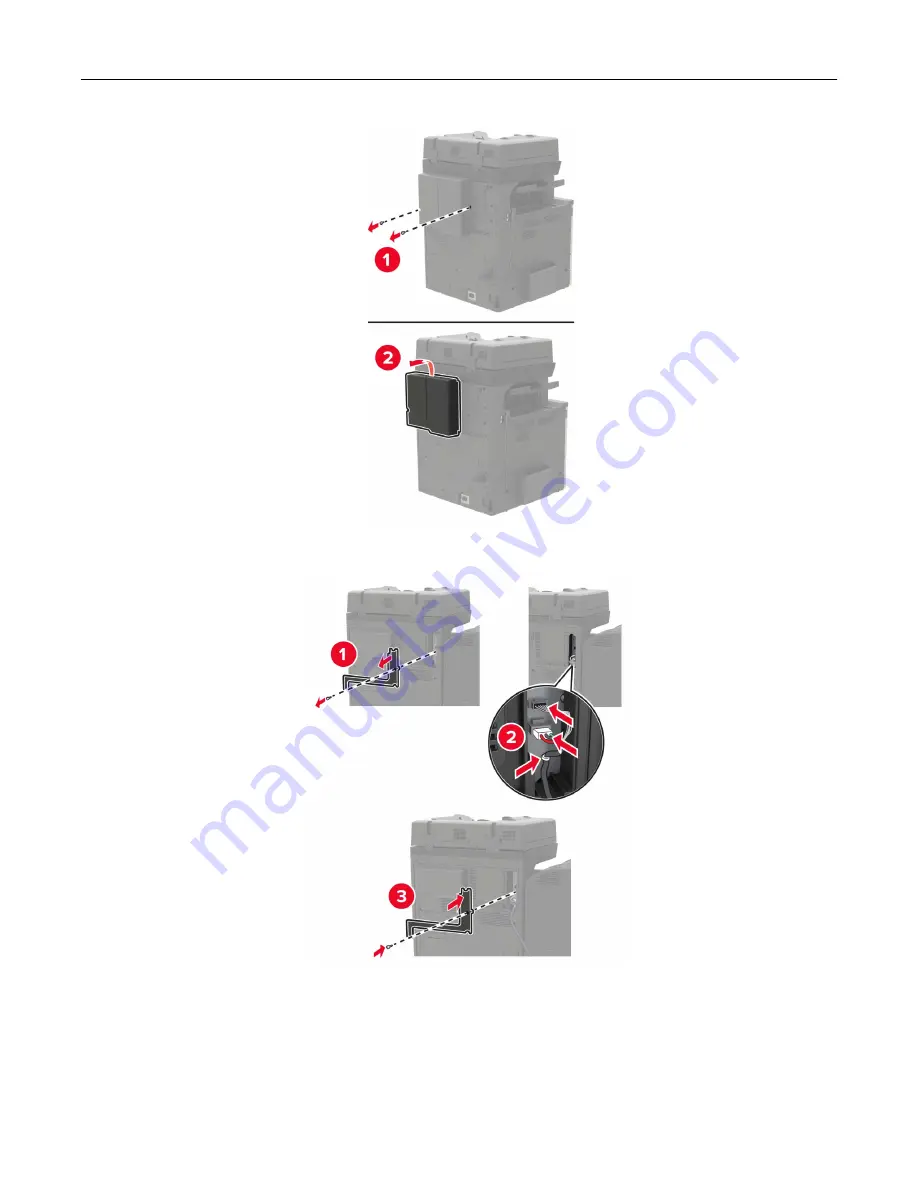 Lexmark XC9225 User Manual Download Page 313