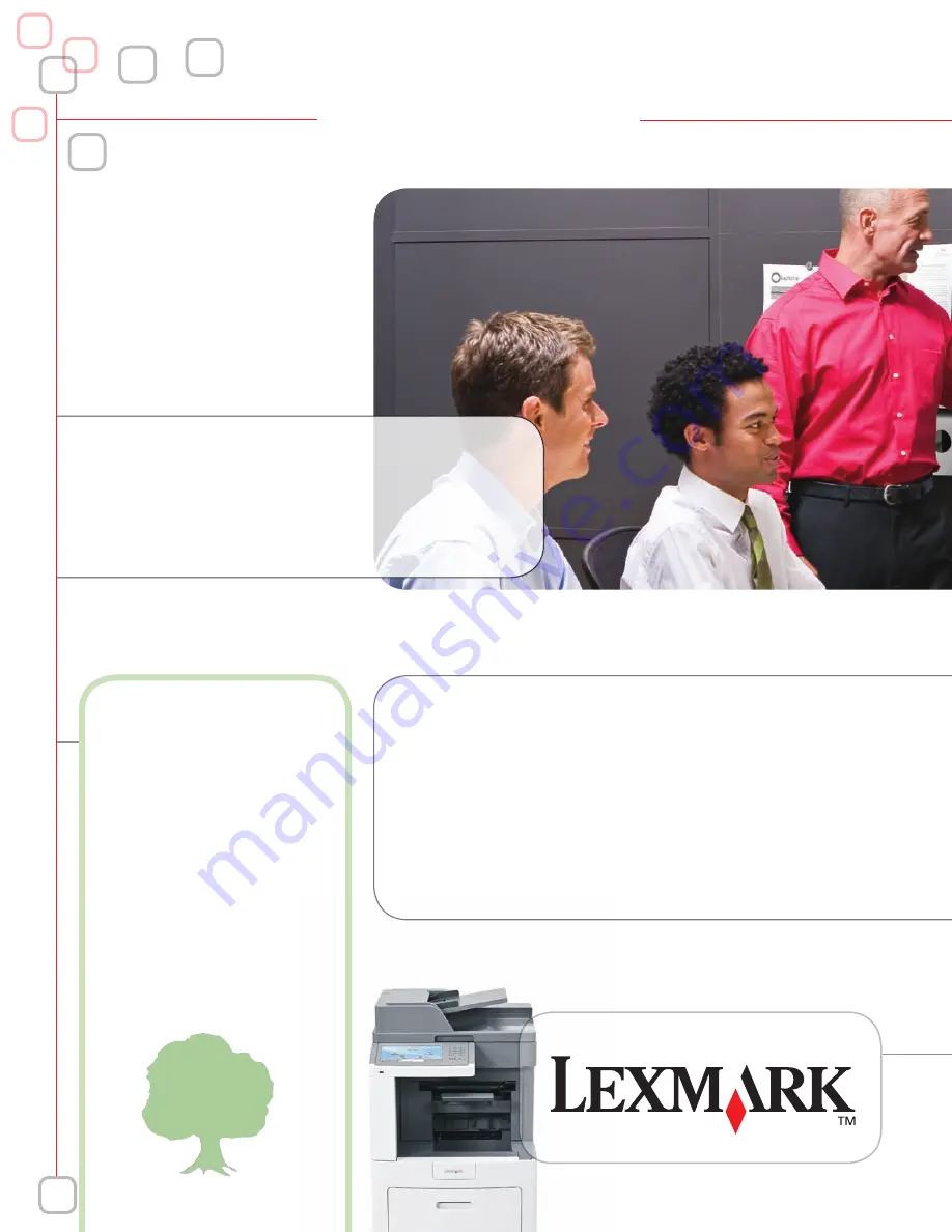 Lexmark XS658dfe User Manual Download Page 2