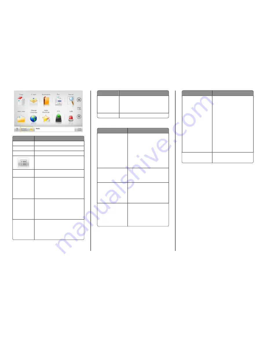 Lexmark XS795dte Quick Reference Download Page 2