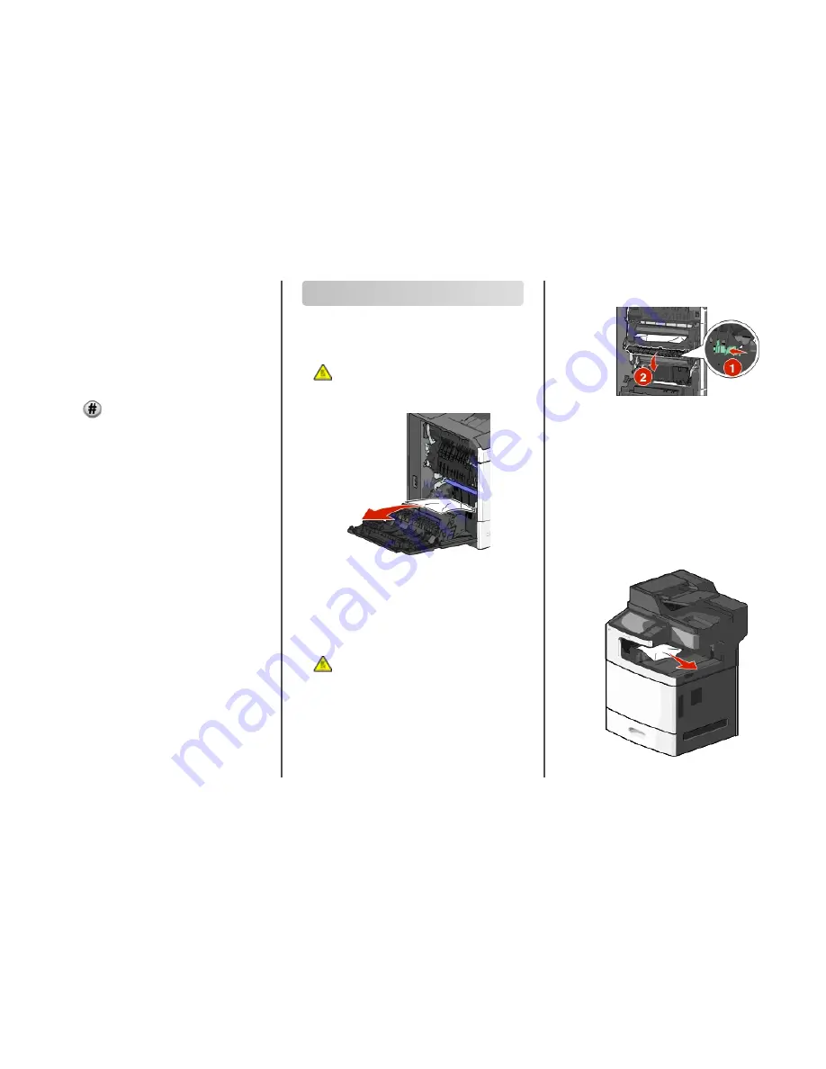 Lexmark XS795dte Quick Reference Download Page 15