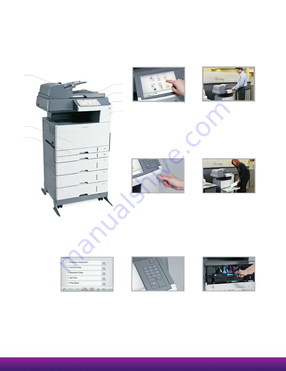 Lexmark XS925de Скачать руководство пользователя страница 6