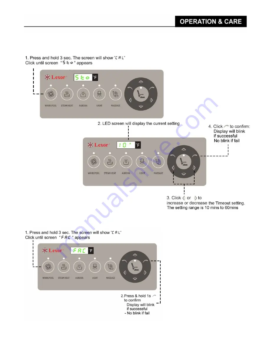 Lexor PRIVE LOUNGE User Manual Download Page 19