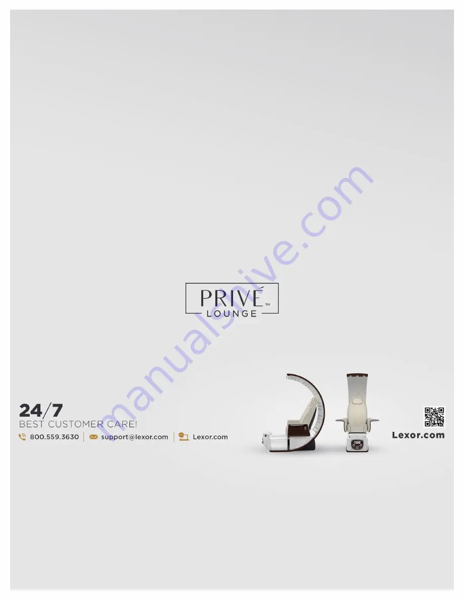 Lexor PRIVE LOUNGE User Manual Download Page 28