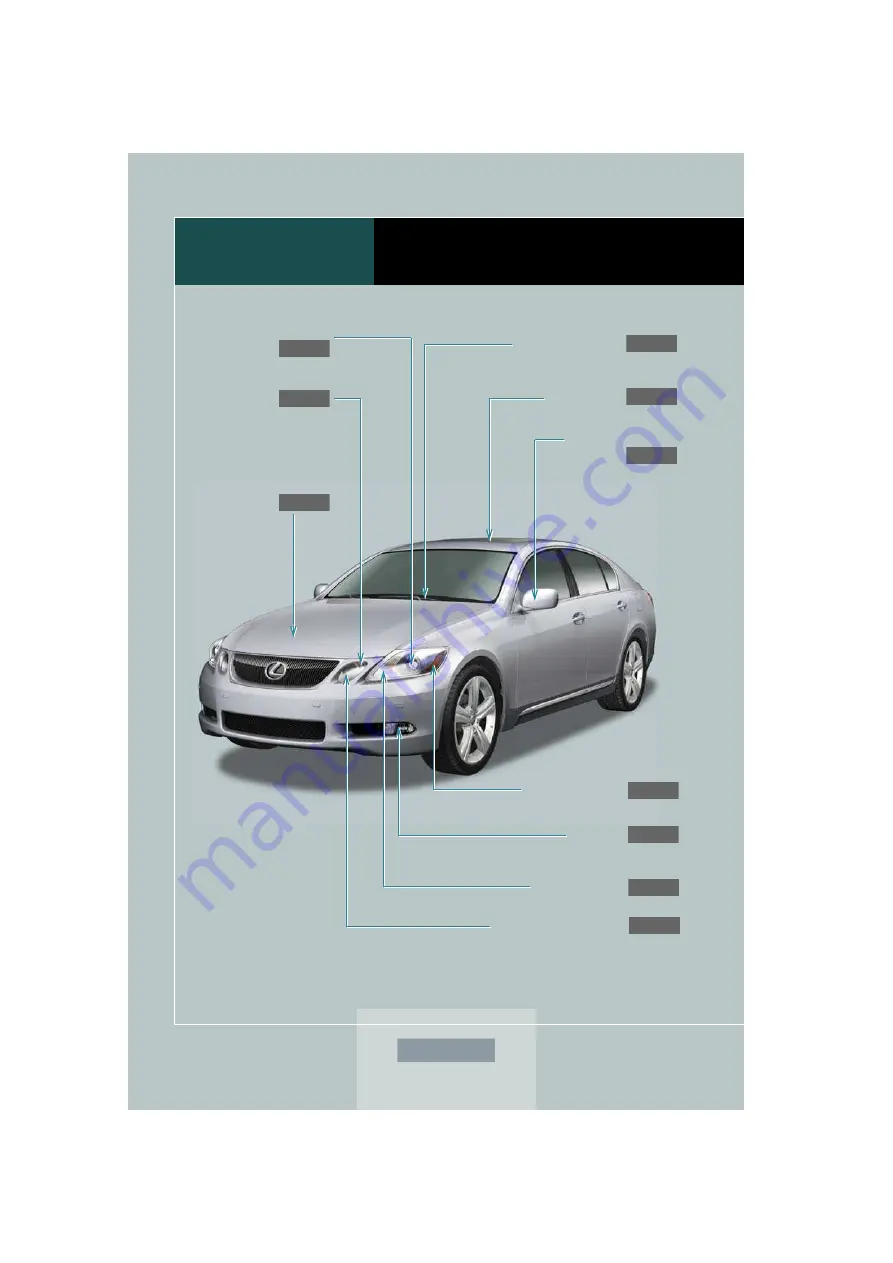 Lexus 2007 GS350 Quick Manual Download Page 64