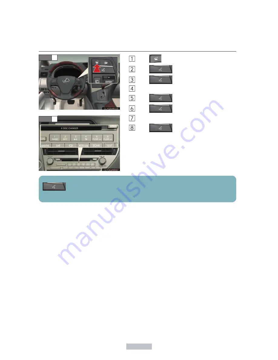 Lexus 2011 RX350 Owner'S Manual Download Page 44