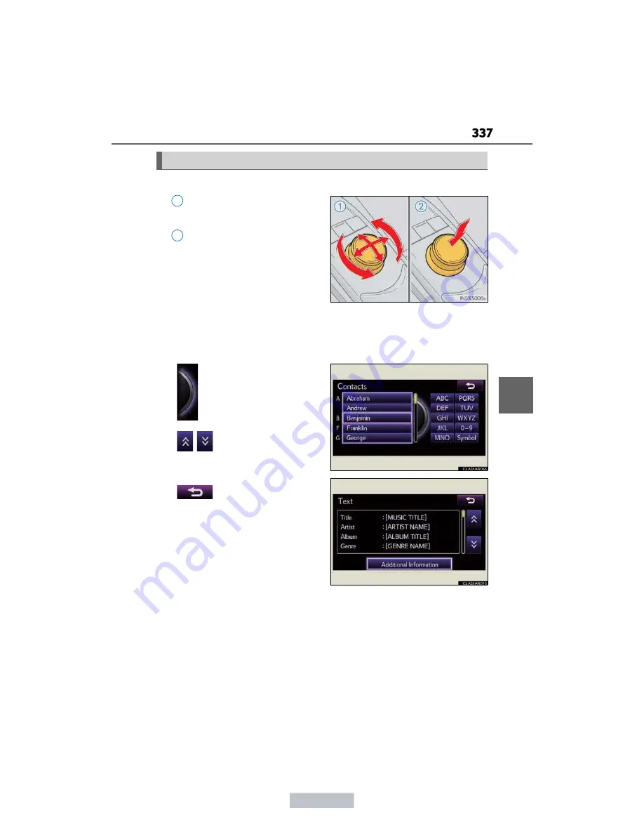 Lexus 2013 ES300h Owner'S Manual Download Page 311