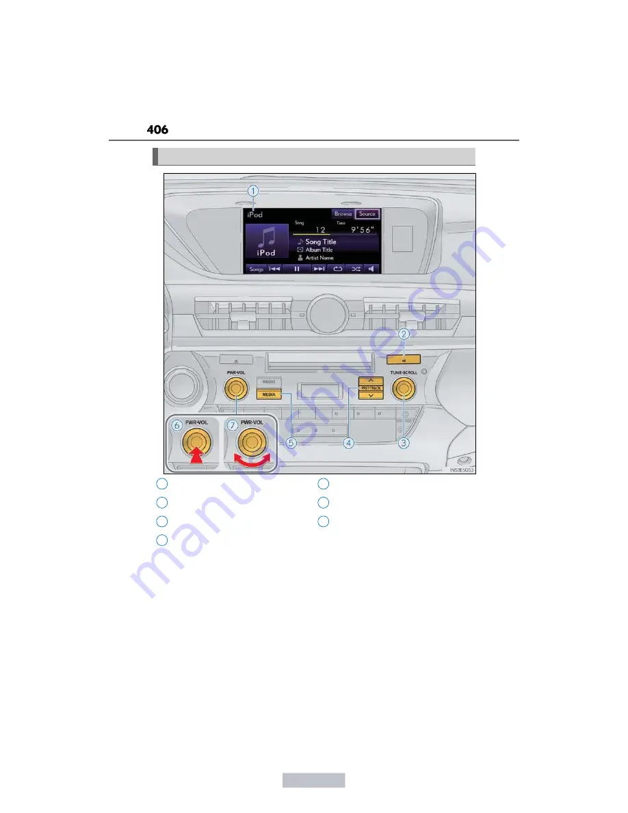 Lexus 2013 ES300h Owner'S Manual Download Page 380