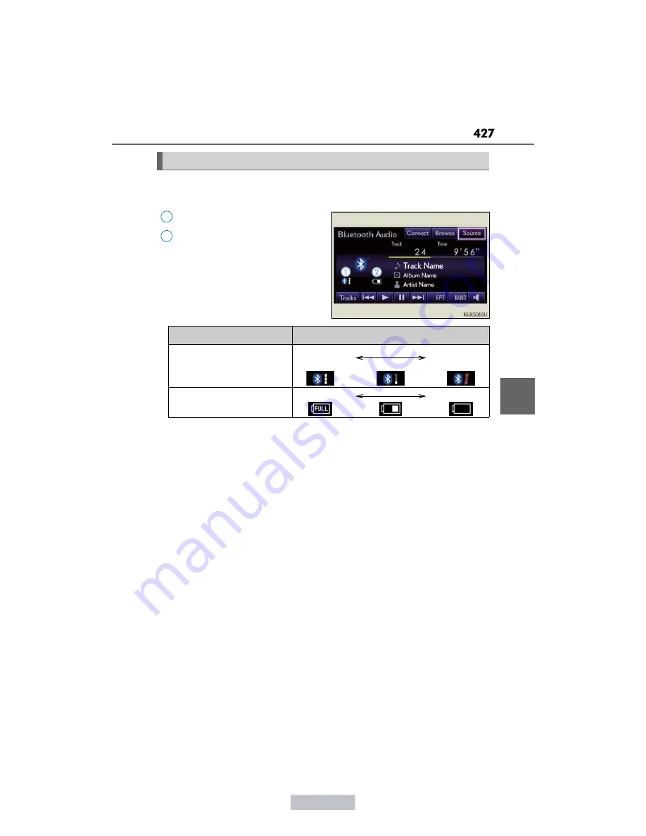 Lexus 2013 ES300h Owner'S Manual Download Page 401