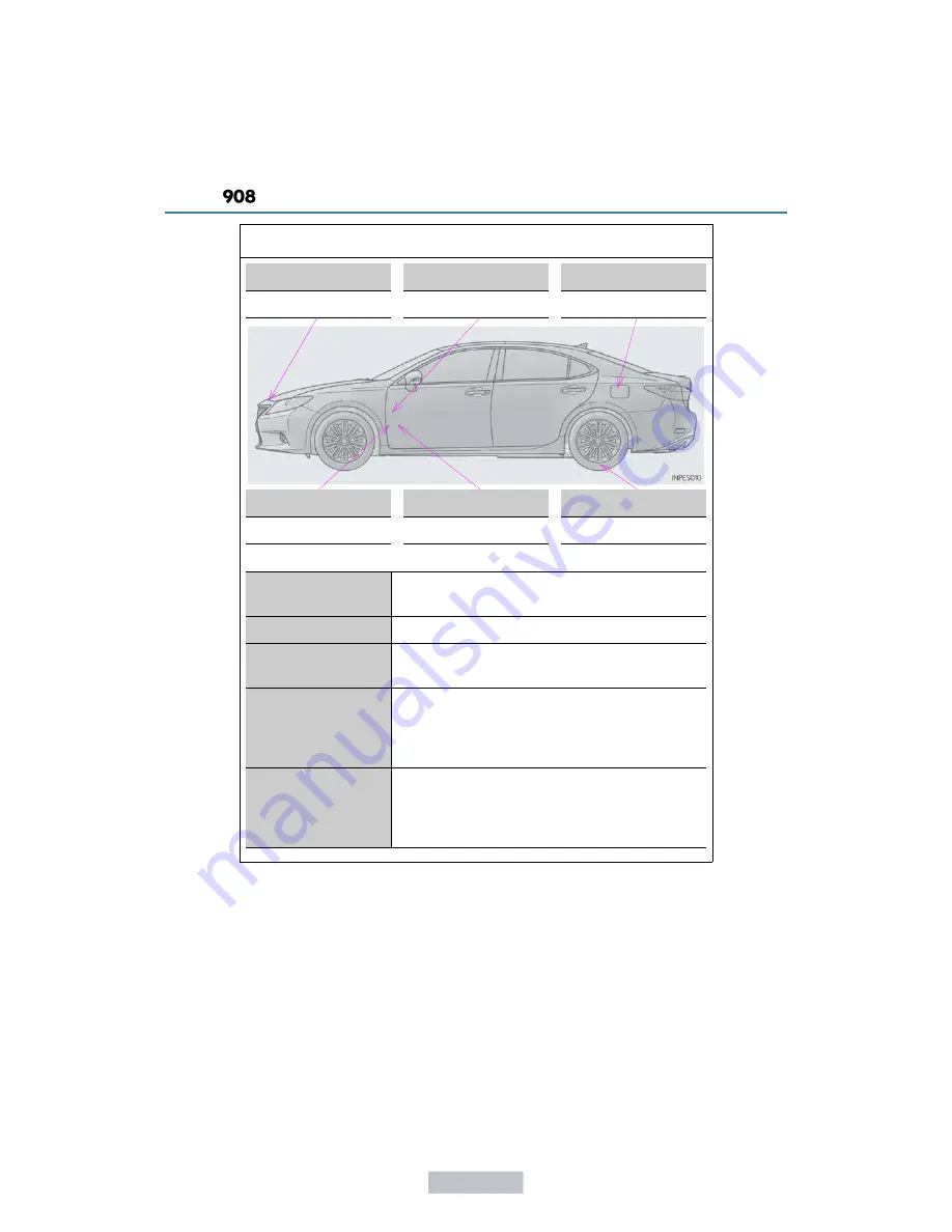 Lexus 2013 ES300h Owner'S Manual Download Page 858