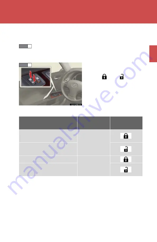 Lexus 2013 IS250C Owner'S Manual Download Page 49