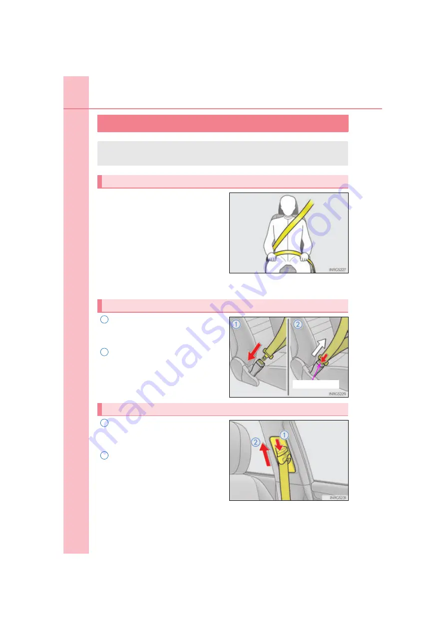 Lexus 2016 GS 200t Owner'S Manual Download Page 36