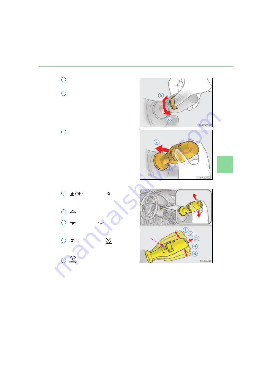 Lexus 2016 GS 200t Owner'S Manual Download Page 223