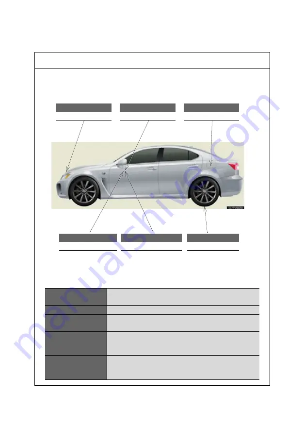 Lexus IS F Owner'S Manual Download Page 576