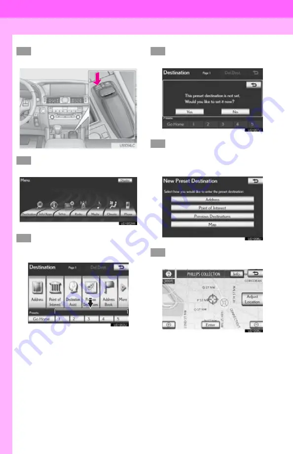 Lexus LS 460 2013 Owner'S Manual Download Page 16