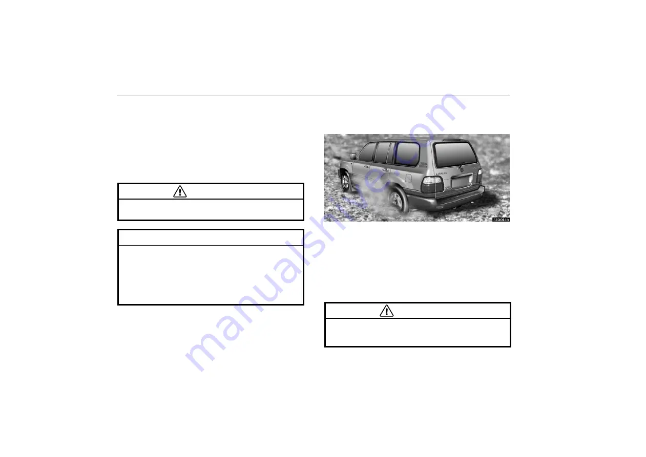 Lexus LX 470 1998 Owner'S Manual Download Page 199