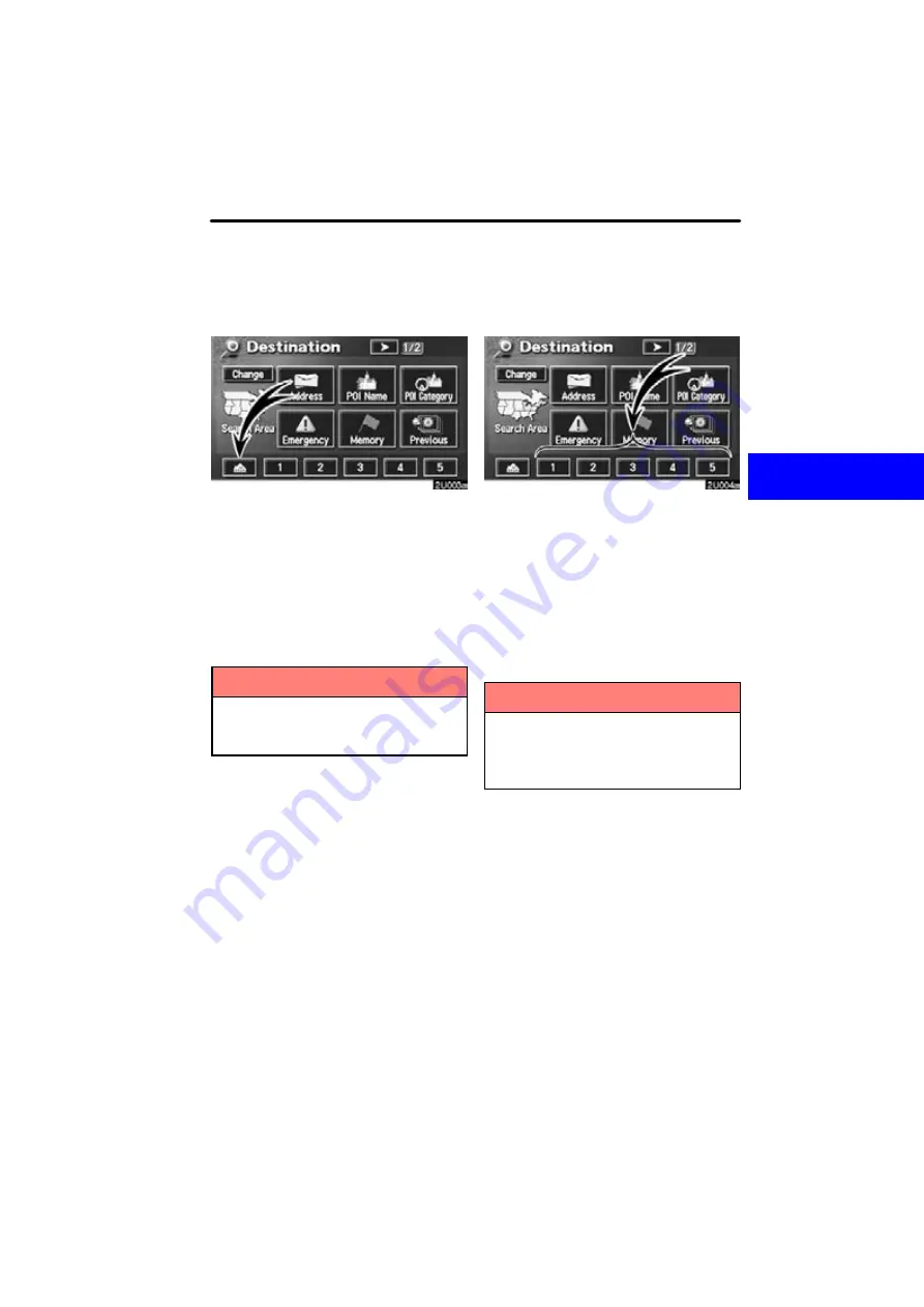 Lexus Navigation System SC430 Owner'S Manual Download Page 31