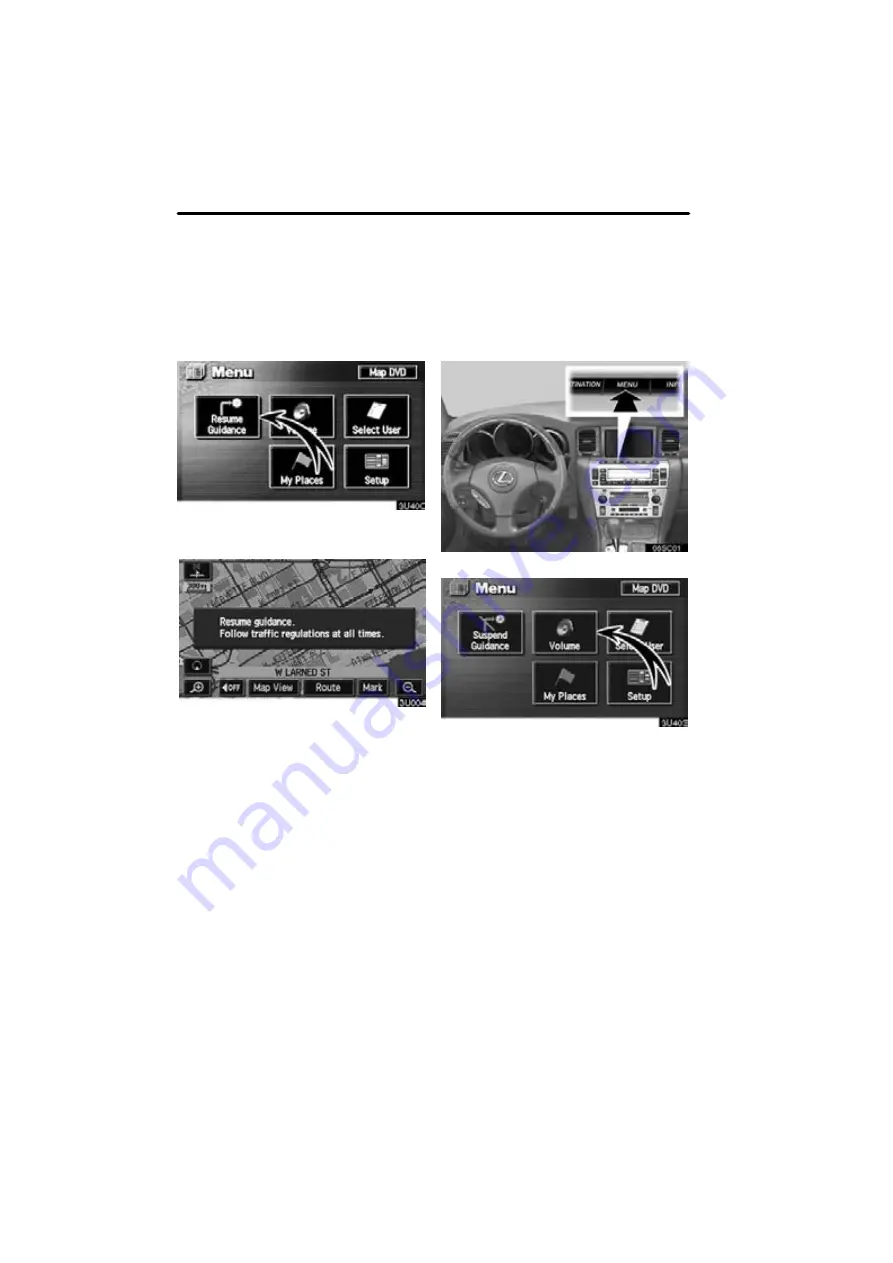 Lexus Navigation System SC430 Owner'S Manual Download Page 84