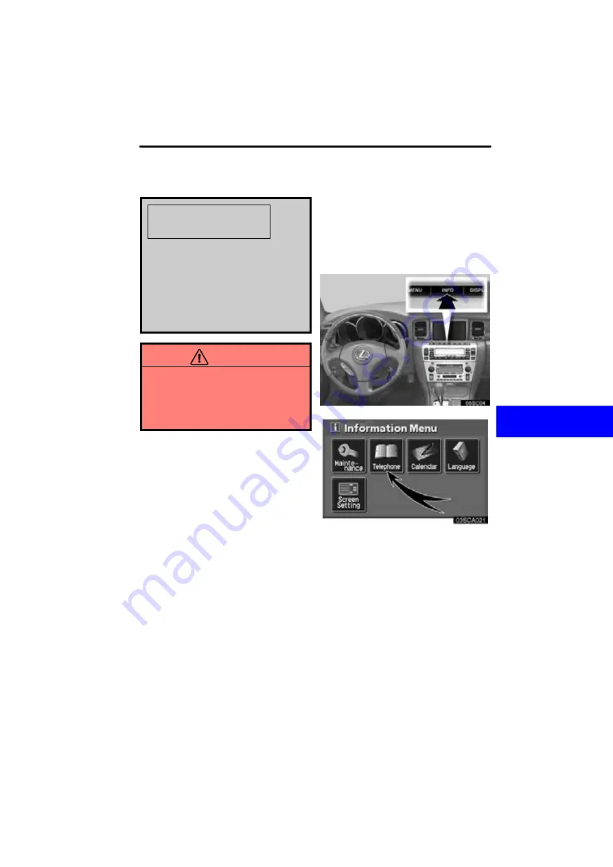 Lexus Navigation System SC430 Owner'S Manual Download Page 137