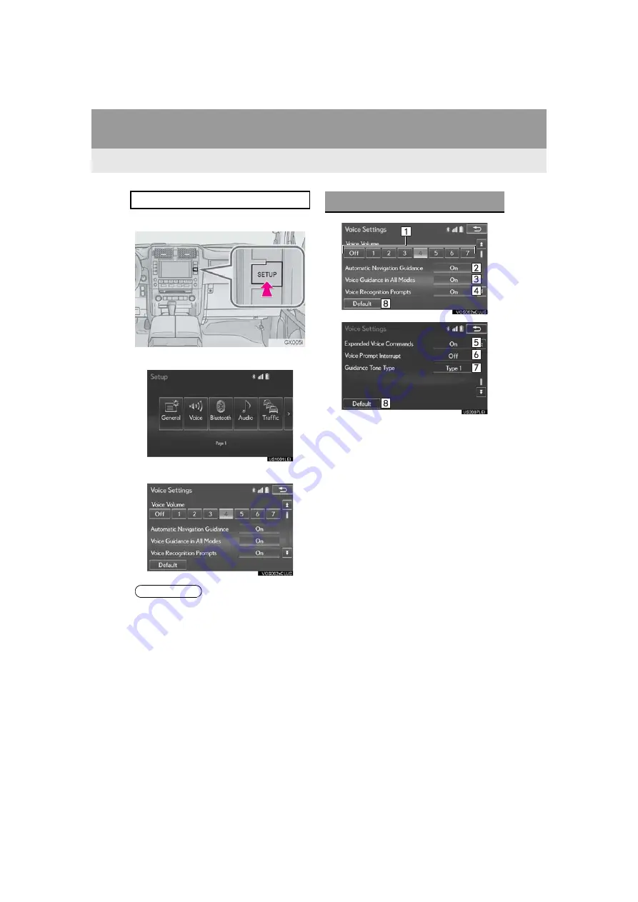 Lexus OM60K84U Owner'S Manual Download Page 62