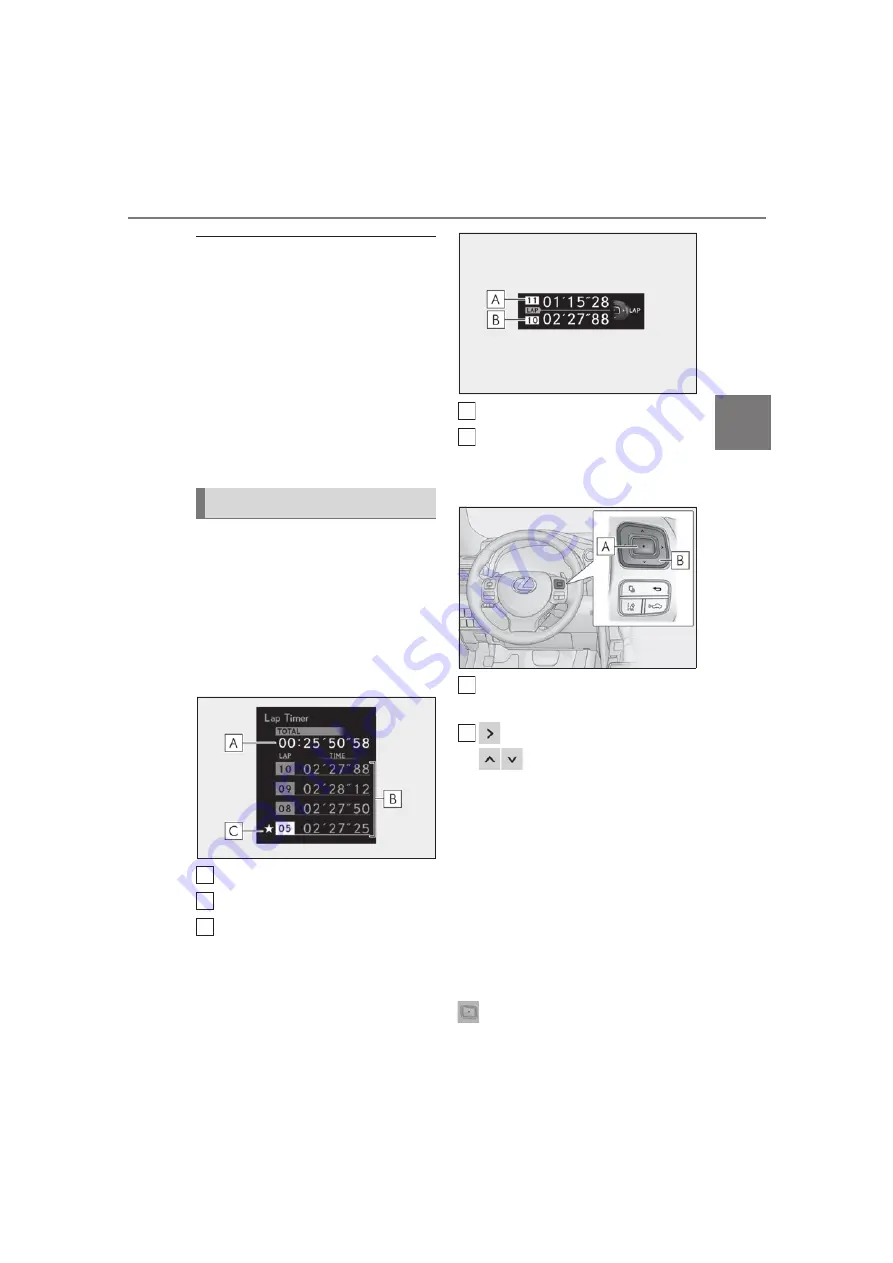 Lexus RCF 2022 Owner'S Manual Download Page 79