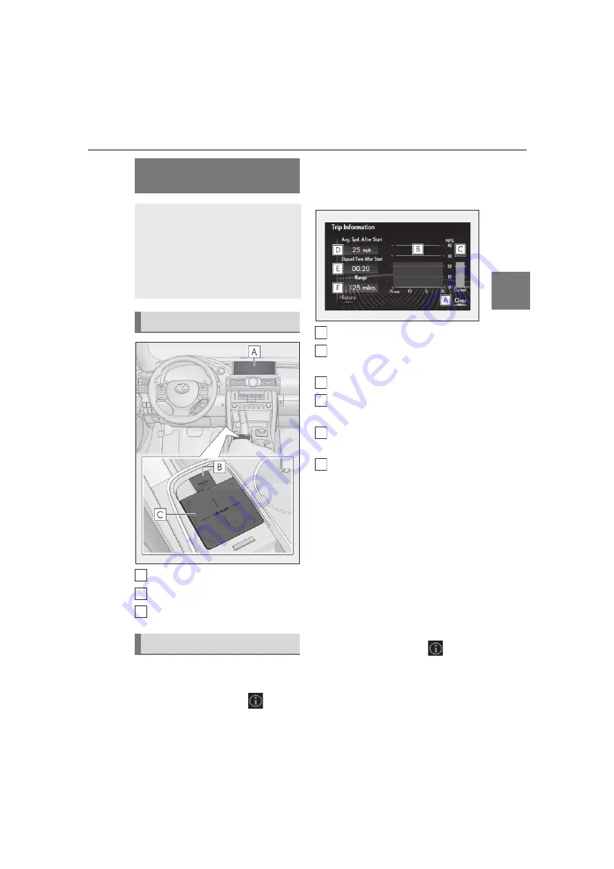 Lexus RCF 2022 Owner'S Manual Download Page 85